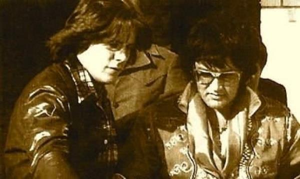 David Stanley and Elvis Presley 