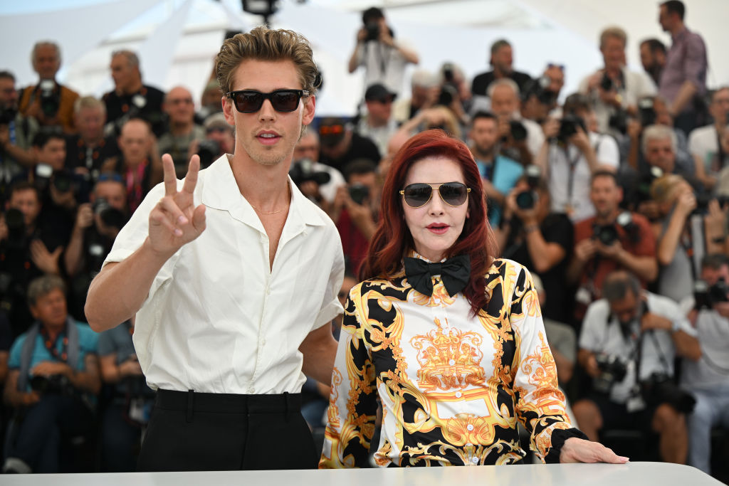 Priscilla Presley and Austin Butler on the red carpet for Elvis